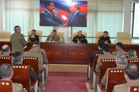 FHN-in Dövlət Yanğından Mühafizə Xidmətində müşavirə keçirilib