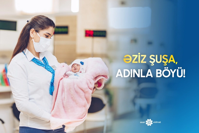 Vətən müharibəsi şəhidinin qızı Şuşaya şəxsiyyət vəsiqəsi verildi