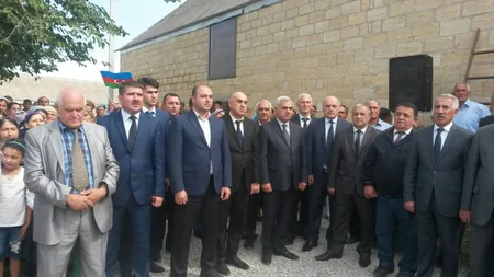 ​Qubanın kəndlərindən birinə təbii qaz verilib - FOTO