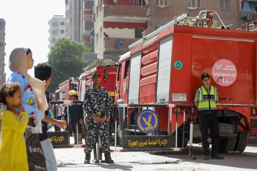 На северо-западе Египта 30 человек пострадали при пожаре в ТЦ
