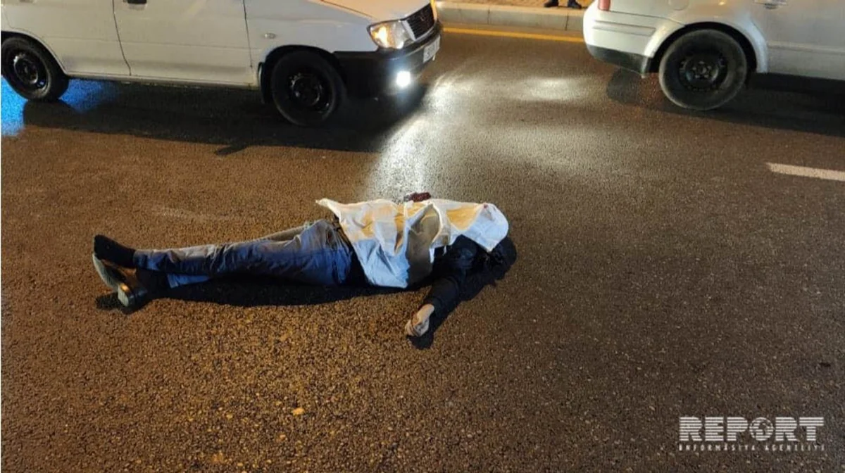 Bakıda avtomobil piyadanı vuraraq öldürüb - FOTO - VİDEO  - YENİLƏNİB-2