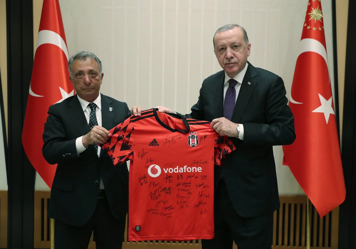 Ərdoğan Beşiktaşı qəbul etdi