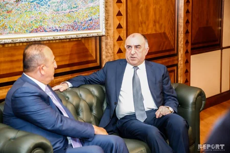 Azərbaycan və Türkiyə XİN başçılarının görüşü olub - YENİLƏNİB - 2