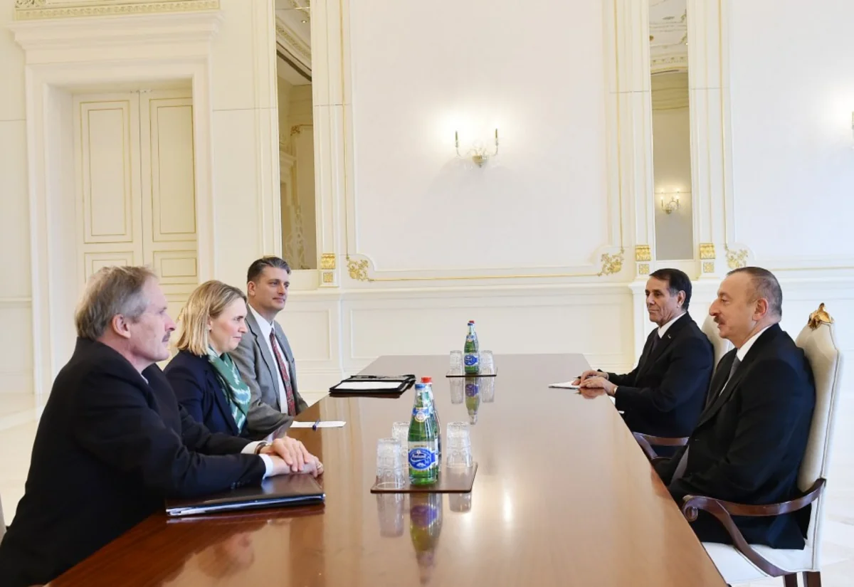 President Ilham Aliyev receives US Deputy Assistant Secretary of State