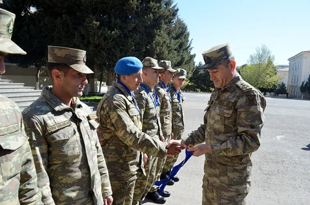 Azerbaijan Army holds paramilitary cross competition