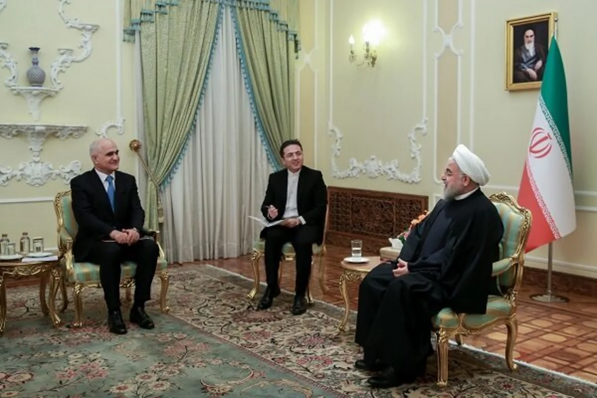 Ruhani: “İran Xəzərdə Azərbaycanla kəşfiyyat və hasilatla bağlı birgə layihələrin həyata keçirilməsində maraqlıdır”