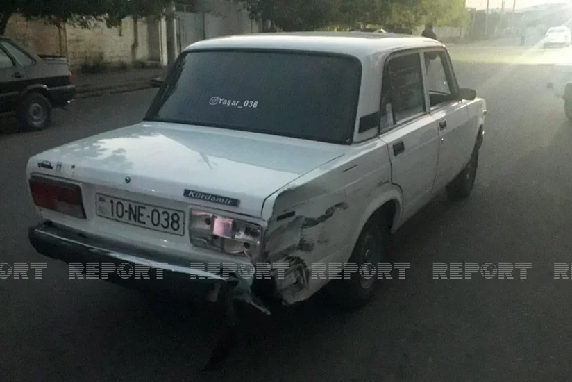 В Кюрдамире при ДТП пострадал 31-летний мотоциклист