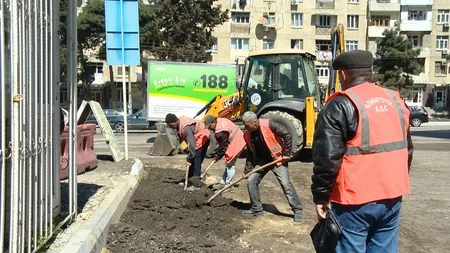 Xətai rayonunda daha bir küçə təmir edilir