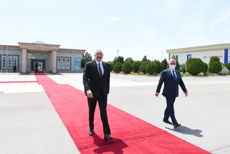 Ilham Aliyev ends visit to Nakhchivan Autonomous Republic
