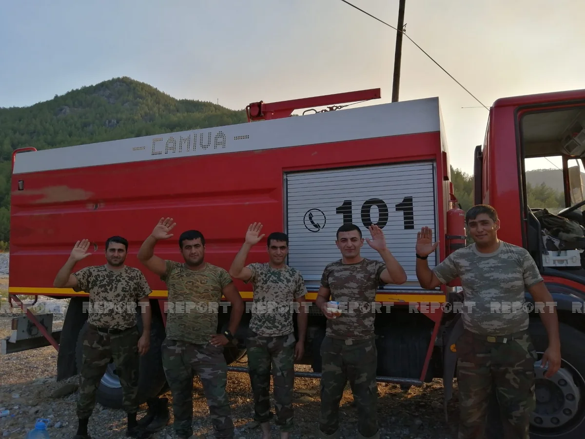 FHN-in əməkdaşı: Bu gün Köyceyiz, Çayhisar və Sazakda yanğınları söndürdük