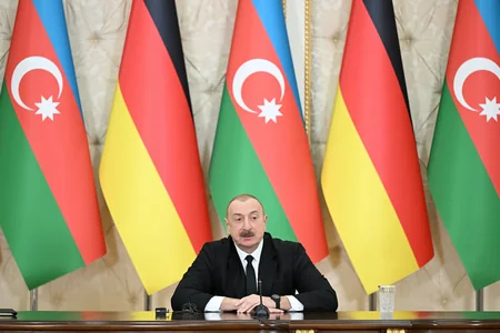 Azərbaycan və Almaniya prezidentləri mətbuata bəyanatlarla çıxış ediblər - YENİLƏNİB-2