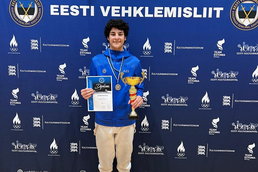 Azərbaycan qılıncoynadanı Estoniyada bürünc medal qazanıb