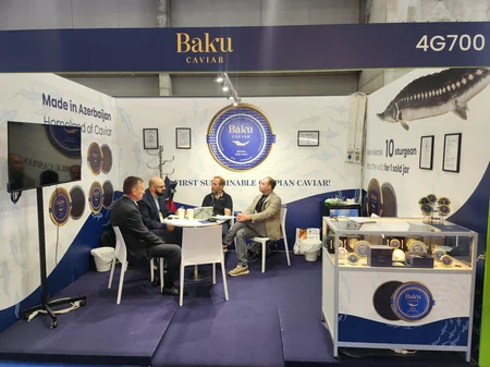 Azerbaijan Fish Farm represents Azerbaijan at the world’s largest seafood exhibition