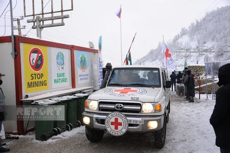 ICRC vehicles pass freely from Lachin to Khankandi - UPDATED