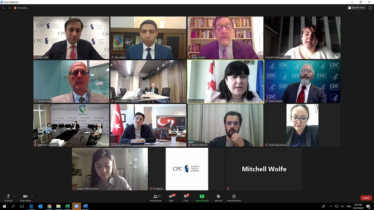 Caspian Policy Center hosts webinar on health policy implications of COVID-19