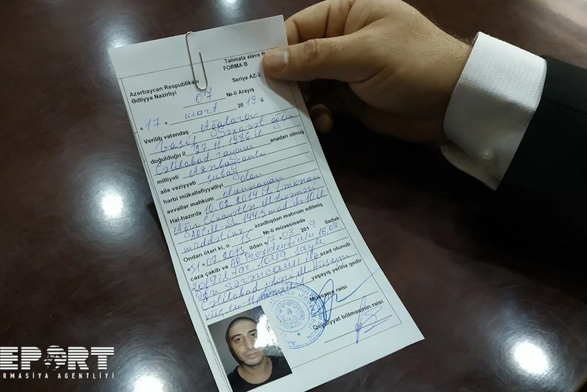 Əfv sərəncamı 15 saylı ciddi rejimli cəzaçəkmə müəssisəsində də icra olunub