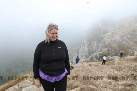 Int'l travellers visiting Shusha get acquainted with Azerbaijan's construction work there