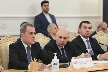 Moskvada Xəzəryanı ölkələrin XİN başçılarının görüşü olub, Ceyhun Bayramov çıxış edib - YENİLƏNİB-2