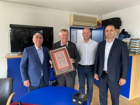 Saleh Məmmədov Avstriyada EHF rəhbərliyi ilə görüşüb