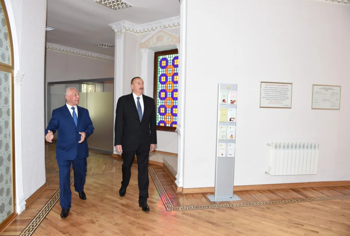 Xaçmazda Nikah evinin yeni binası istifadəyə verilib