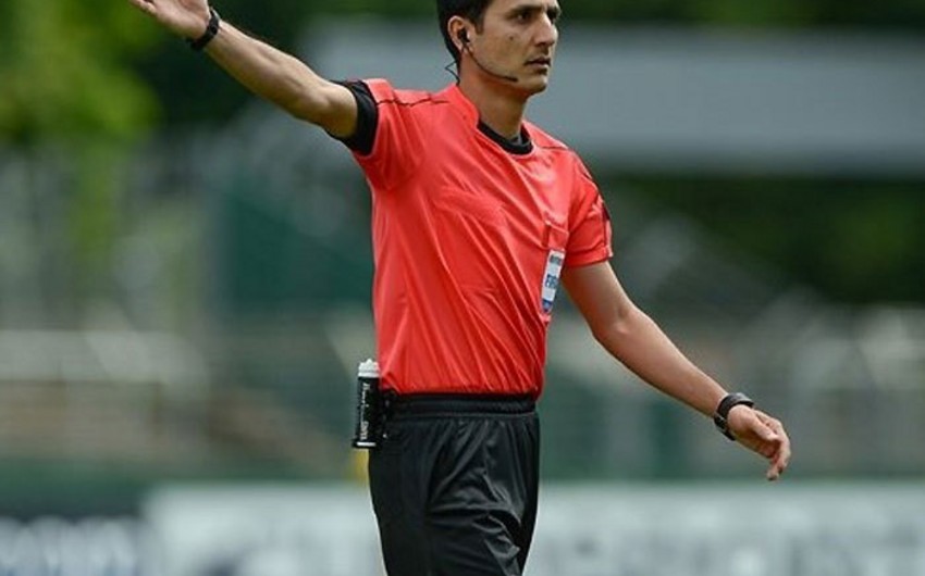 Azərbaycanın FIFA referisi yoldaşlıq oyununa təyinat alıb