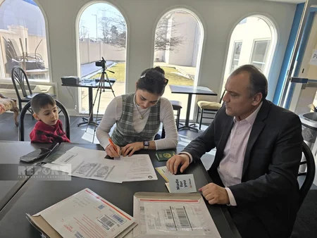 Гражданам Азербайджана в Чикаго оказаны выездные консульские услуги
