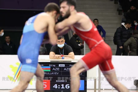 Güləş üzrə Azərbaycan çempionatının açılışı olub