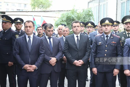 Erməni terroru nəticəsində həlak olan polis serjantı dəfn olunub - YENİLƏNİB-2