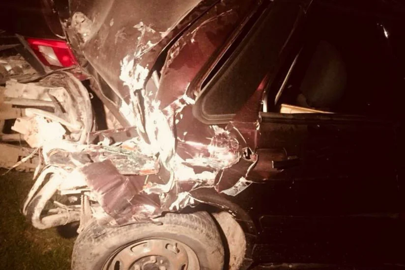 В Баку автомобиль на высокой скорости совершил аварию, есть пострадавшие - ВИДЕО - ФОТО