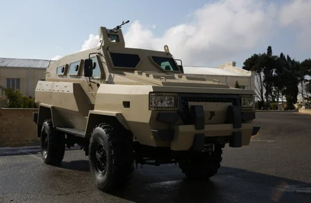 Azerbaijan presents first national armored fighting vehicle 'Tufan'