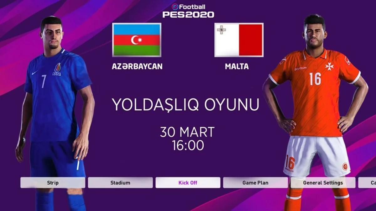 Azərbaycan millisi Maltaya uduzdu