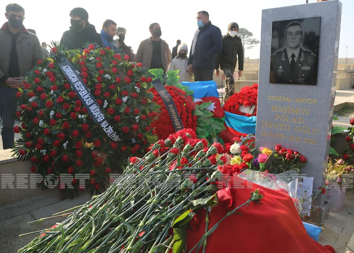 General-mayor Polad Həşimovun xatirəsi yad edilib