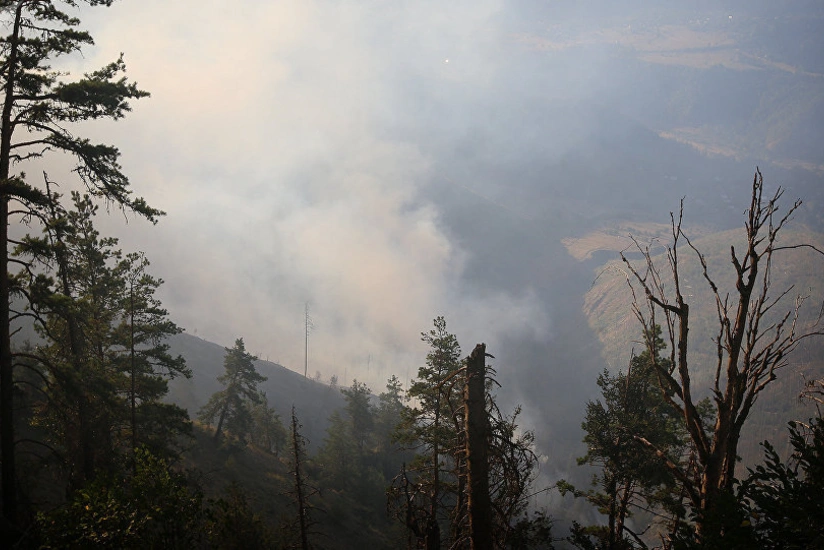 Fire breaks out in two more regions of Georgia