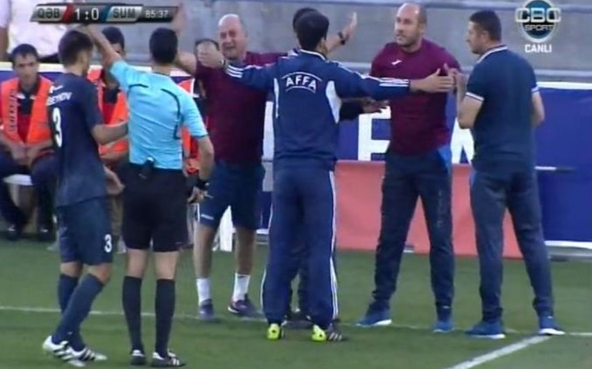 Qəbələ klubu azarkeşinin oyun zamanı meydana girməsi səbəbindən cərimələnib