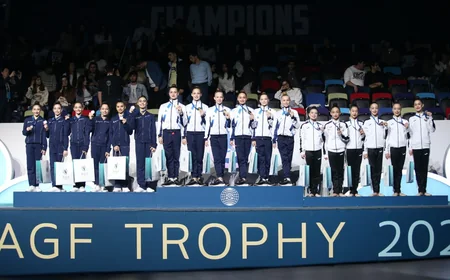 Azərbaycan gimnastları AGF Trophydə qızıl və gümüş medallar qazanıblar 
