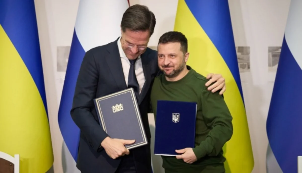 Niderland və Ukrayna 10 illik təhlükəsizlik sazişi bağlayıb