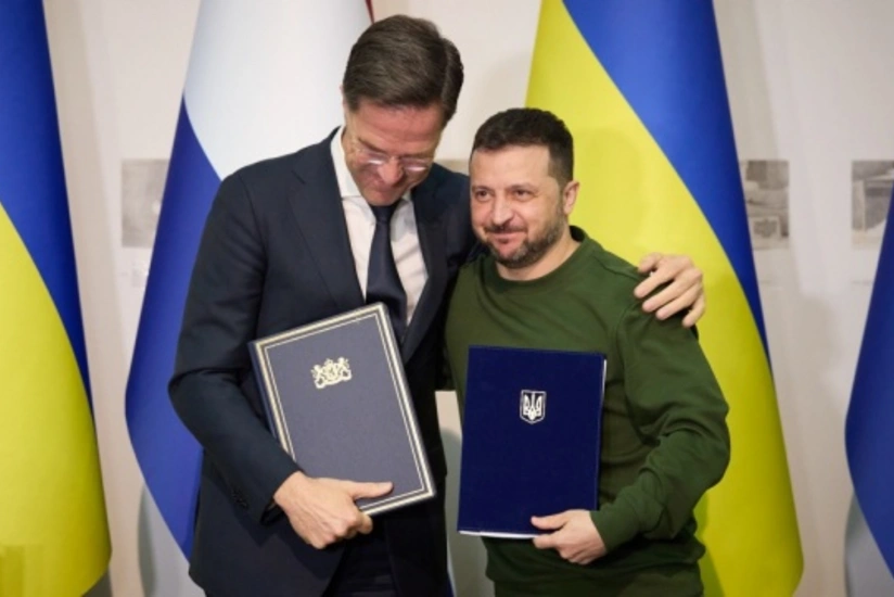 Niderland və Ukrayna 10 illik təhlükəsizlik sazişi bağlayıb