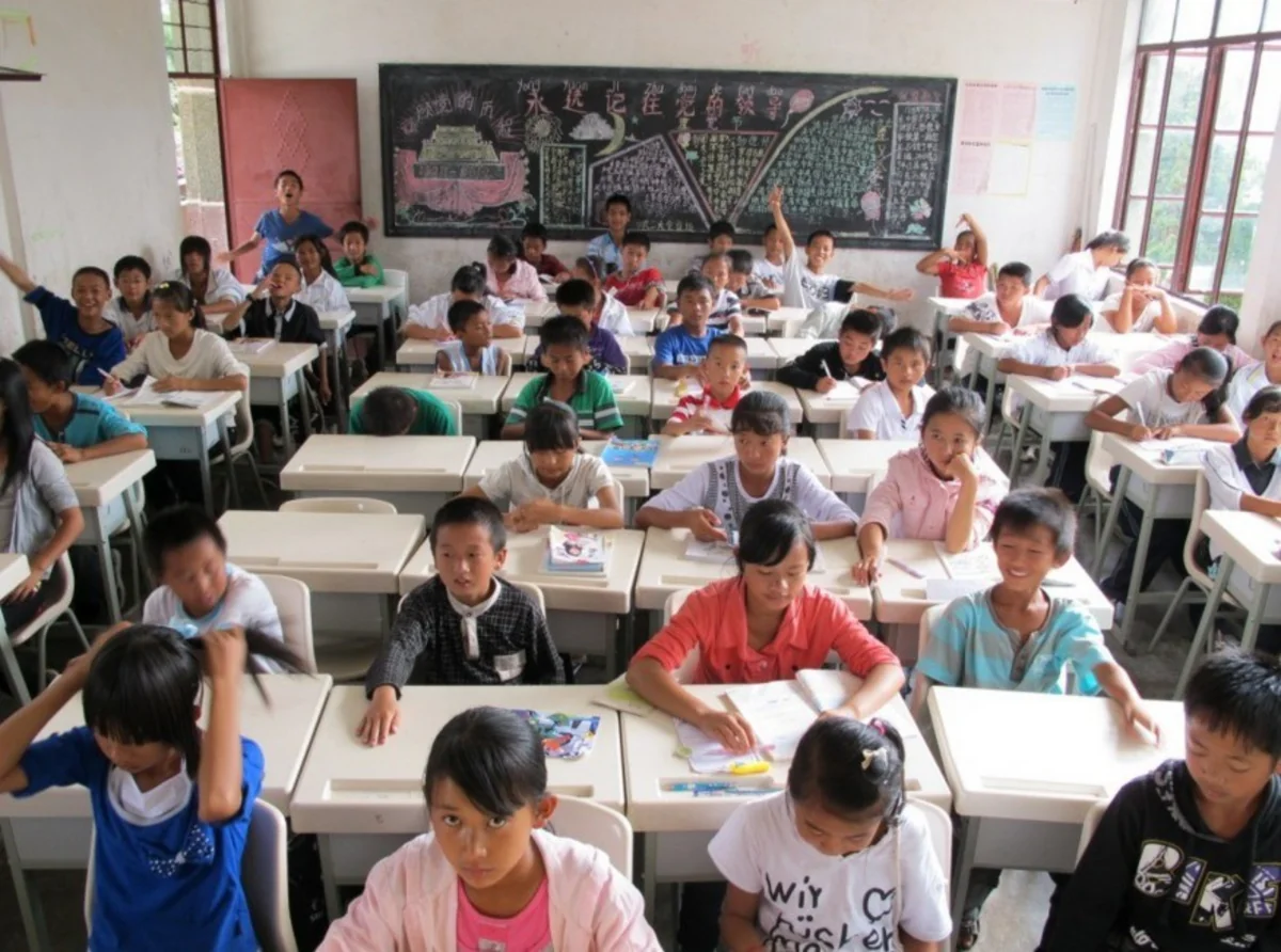 Çində məktəbə hücum olub, 10 şagird xəsarət alıb