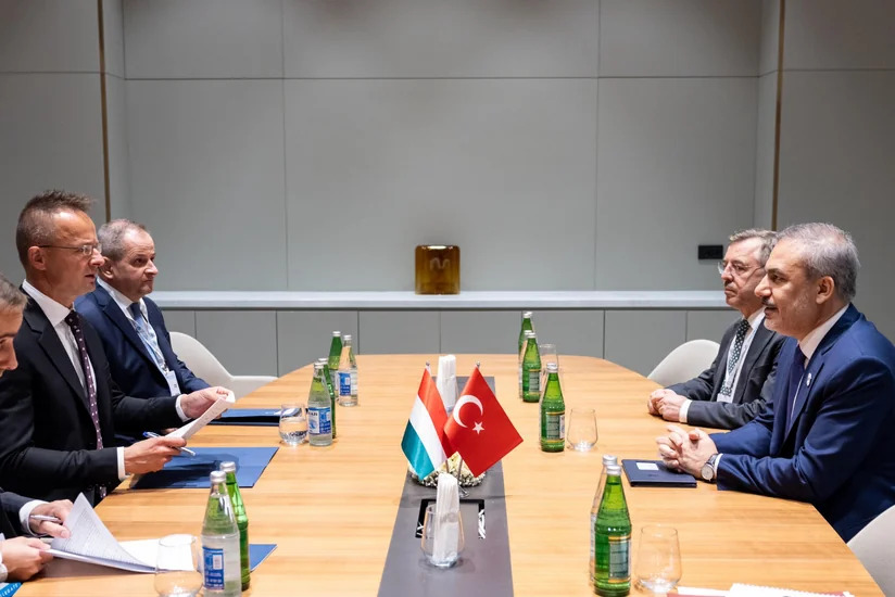 Turkish, Hungarian FMs meet in Shusha