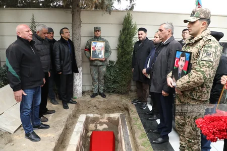 Birinci Qarabağ müharibəsinin itkin-şəhidi Atakişi Atayev dəfn olunub -VİDEO