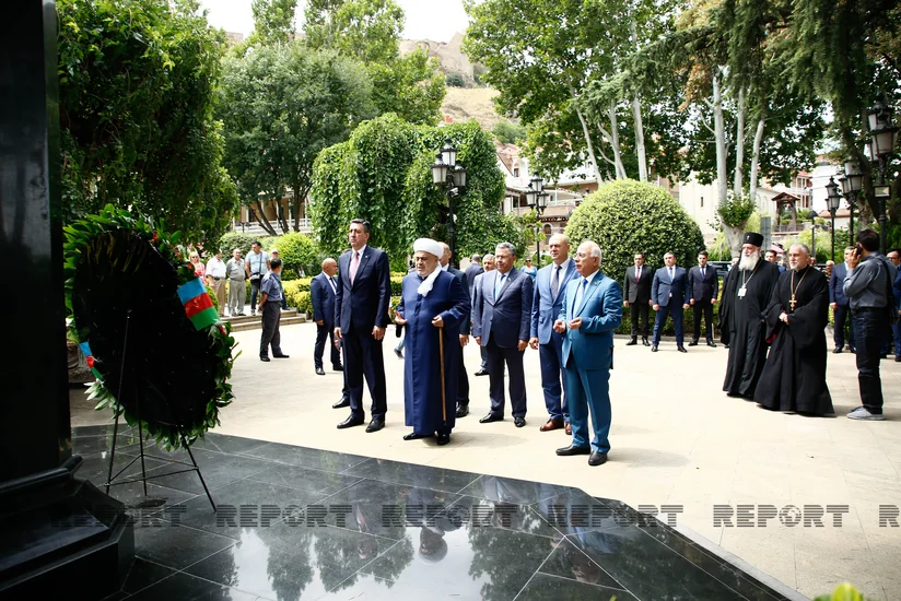 Allahşükür Paşazadə Gürcüstanda rəsmi səfərdədir