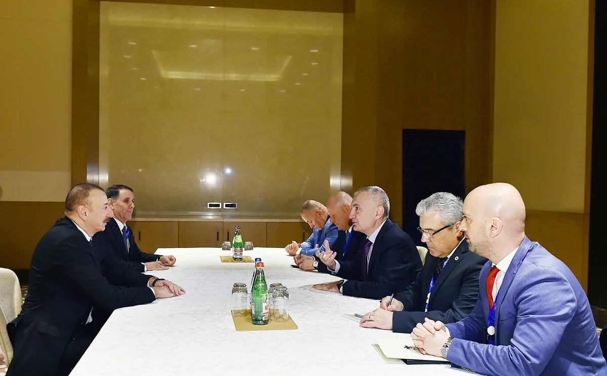 President Ilham Aliyev meets with Albanian President Ilir Meta