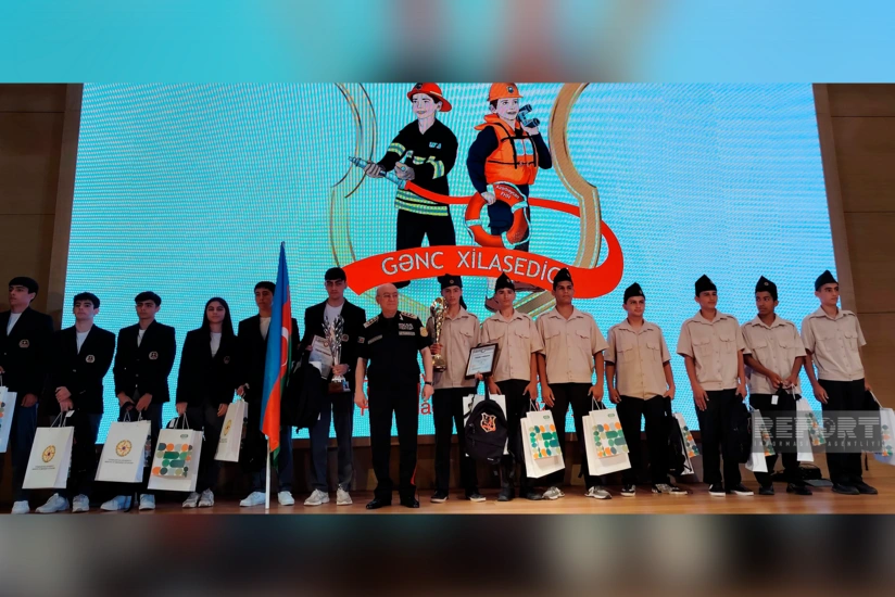 В Гябале подведены итоги соревнований, посвященных 20-летию МЧС