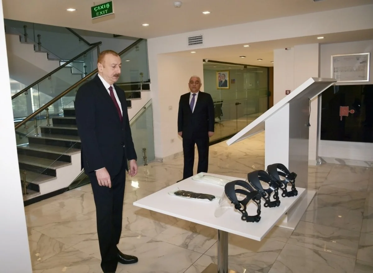 Президент Ильхам Алиев принял участие в открытии комплекса ОАО Азерэнержи