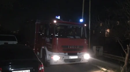 Abşeronda daha bir binada şərti yanğın təlimi keçirilib
