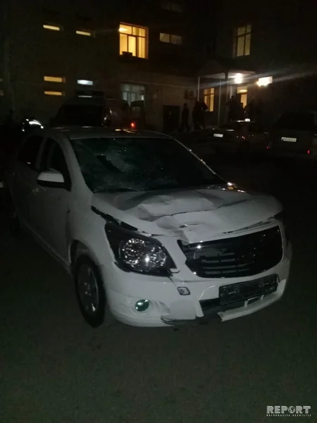 Bakıda avtomobil 37 yaşlı piyadanı vurdu - FOTO