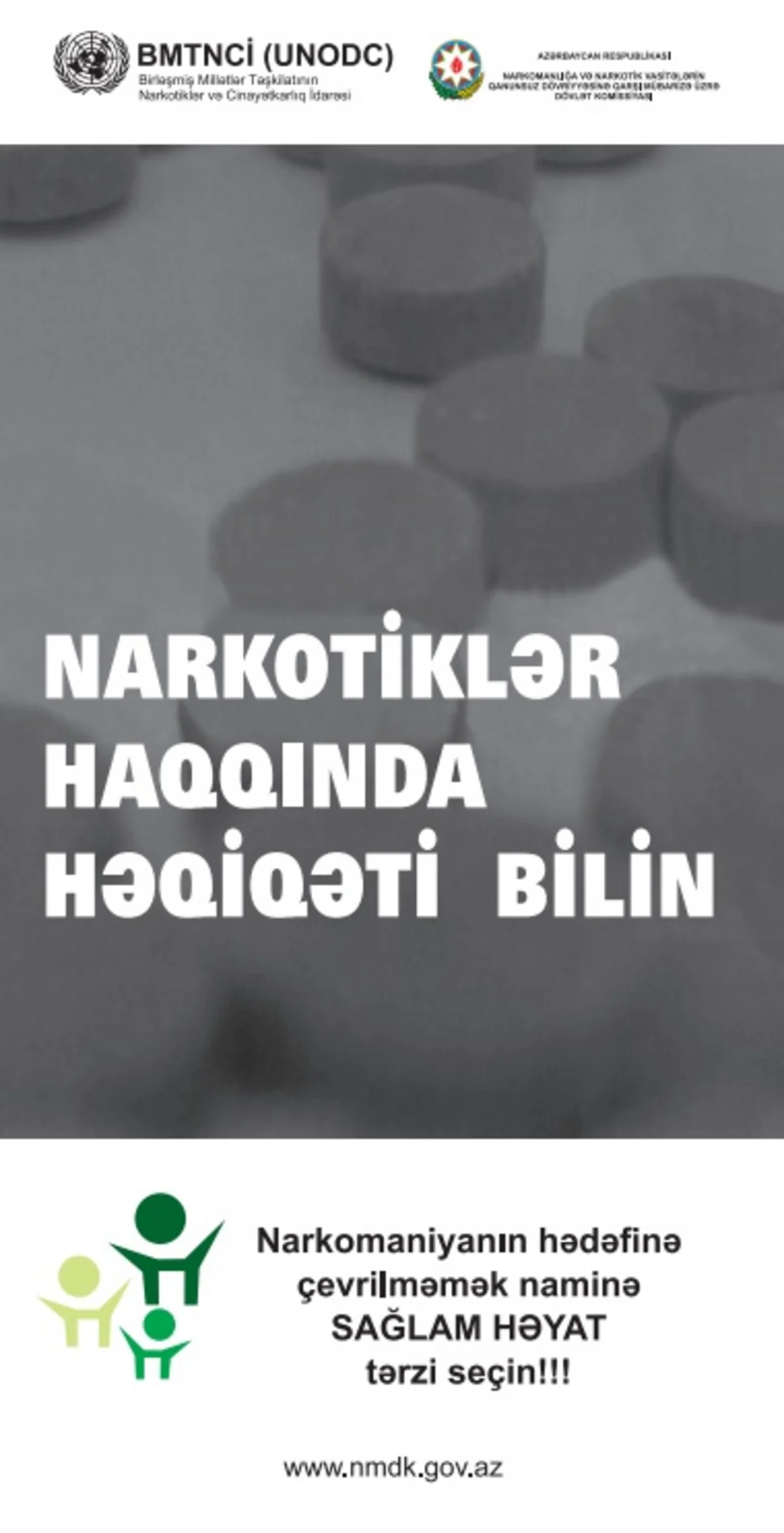 Narkotiklər haqqında həqiqəti bilin adlı yaddaş kitabçası hazırlanıb