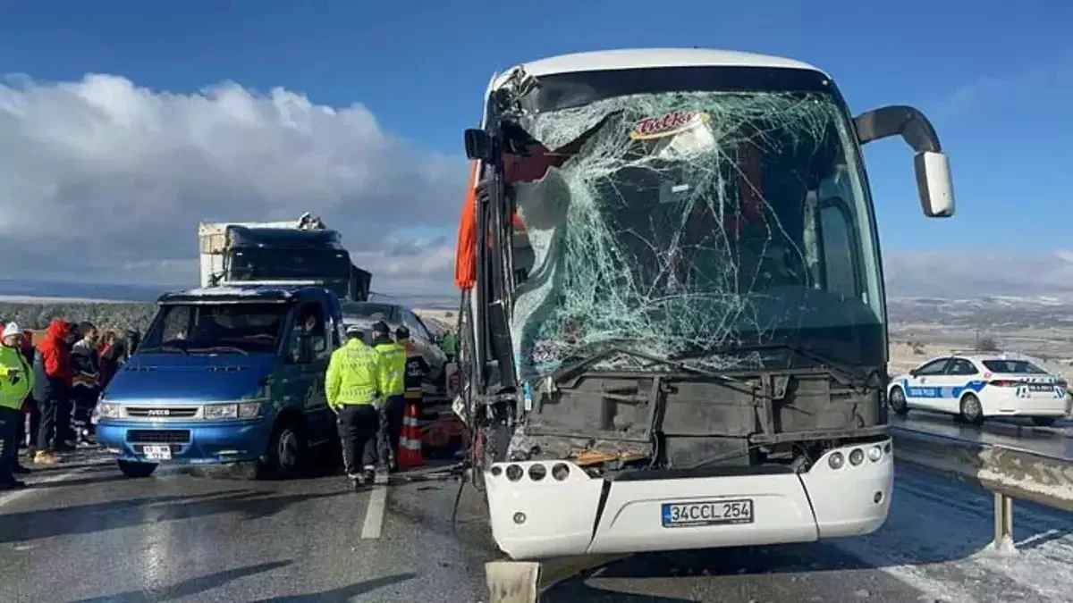 Another bus accident reported in Türkiye, many injured