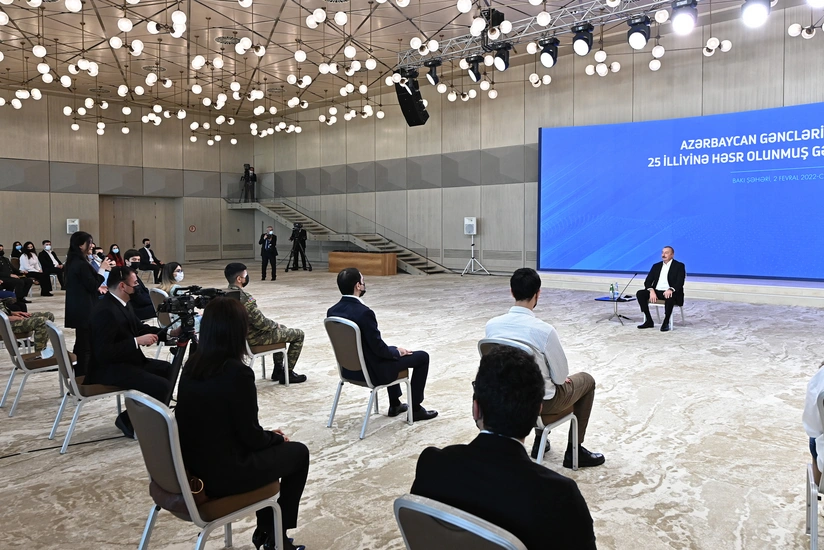 Президент: Выросло молодое поколение, которое шло на смерть за Карабах, за Родину