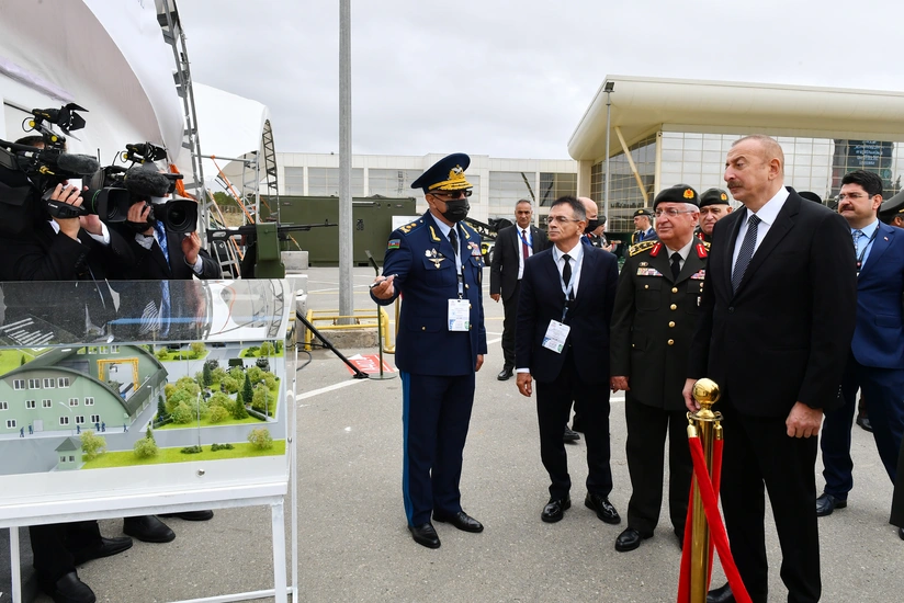 Prezident İlham Əliyev 4-cü “ADEX” və 13-cü “Securex Caspian” sərgiləri ilə tanış olub - YENİLƏNİB-2